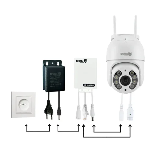 دوربین مداربسته سیمکارتی اسفیورد مدل Z319 - تصویر 5